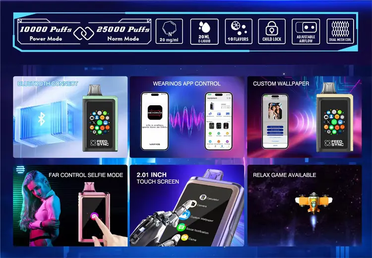 Smart Disposable Vape Feature Overview