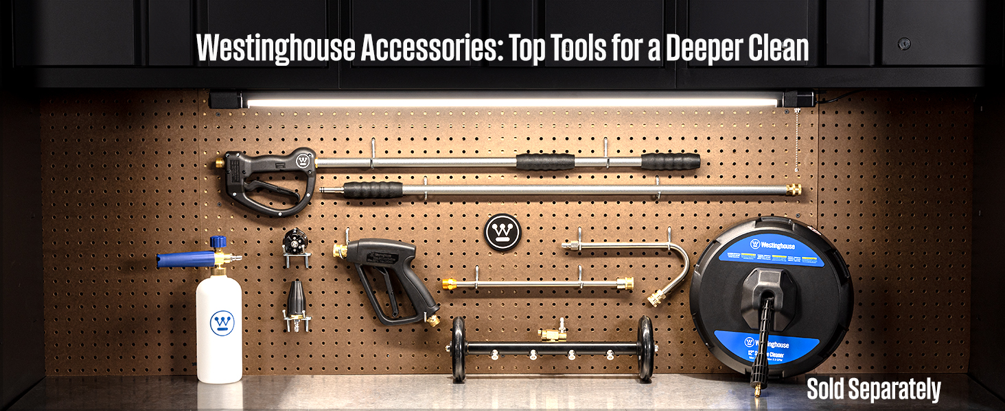 westinghouse accessories, pressure washer accessories, pressure washer
