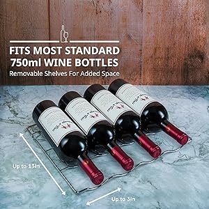 Schmecke wine cooler fits 750ml bottle