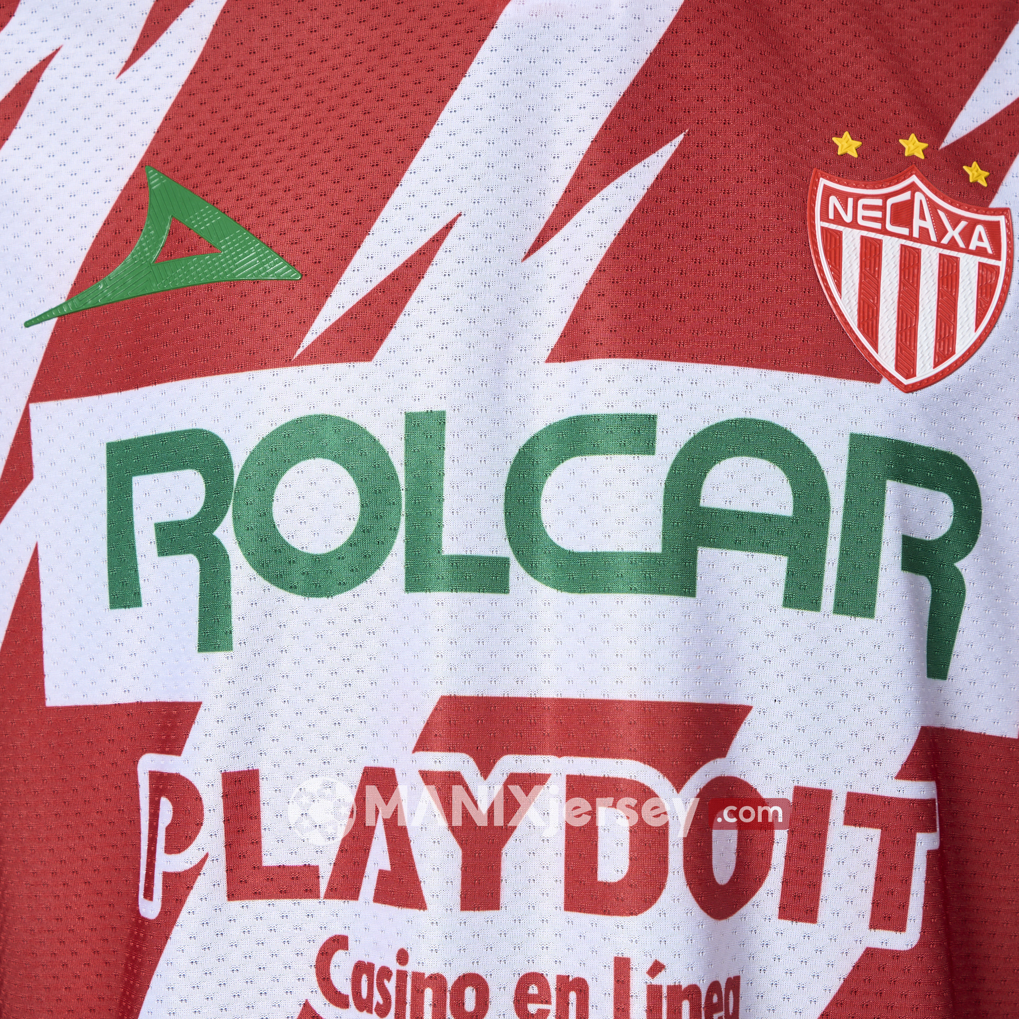 ManixJersey.com | Club Necaxa 24-25 Home Jersey - Player Version -Customize Name, Number and Patch | Worldwide Shipping