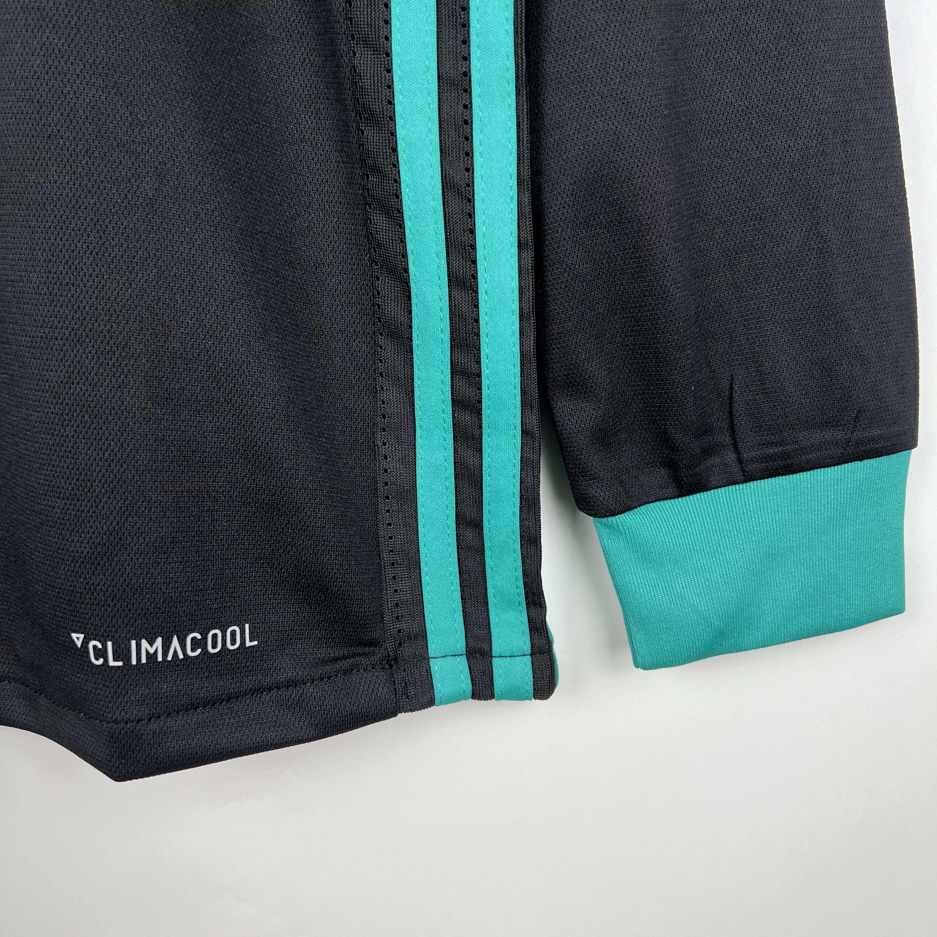 2017/2018 Retro Long Sleeve Real Madrid Away Football Shirt1:1 Thai Quality:football jersey mysite: unitedjerseyfootball 邓江浪:football