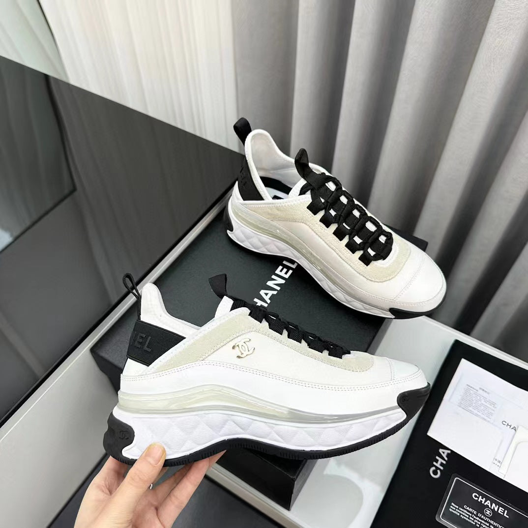 CC Bubble Quilted Trainer Sneaker White、mysite、Cacoeks