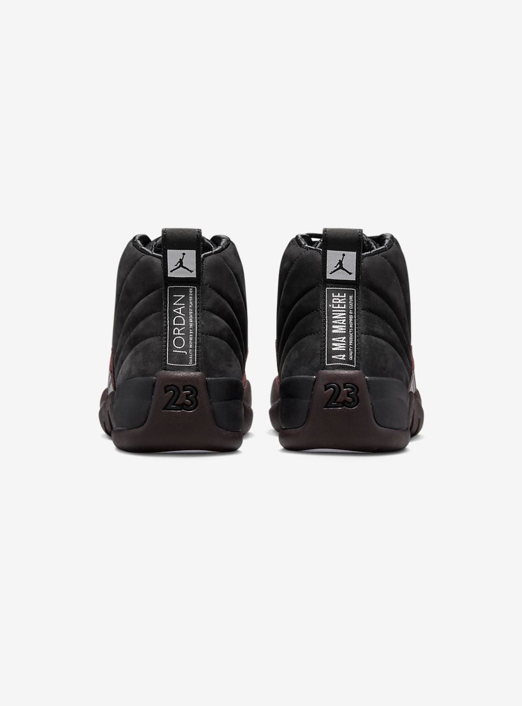Air Jordan 12 Retro SP A Ma Maniére Black、JORDAN、Cacoeks