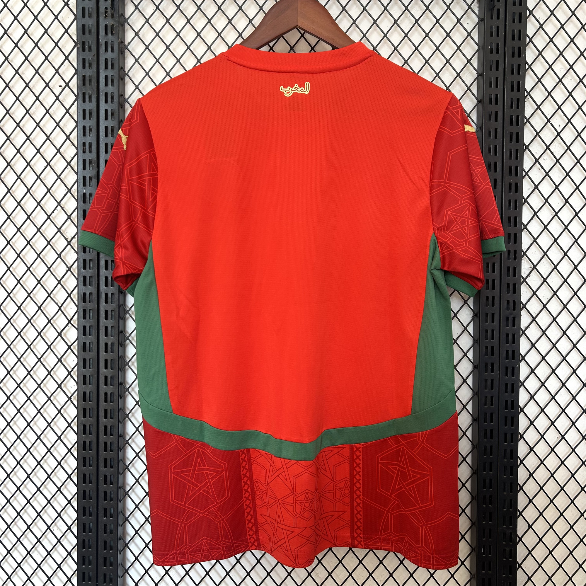 ManixJersey.com | Morocco 24-25 Home Jersey - Fans Version -Customize Name, Number and Patch | Worldwide Shipping