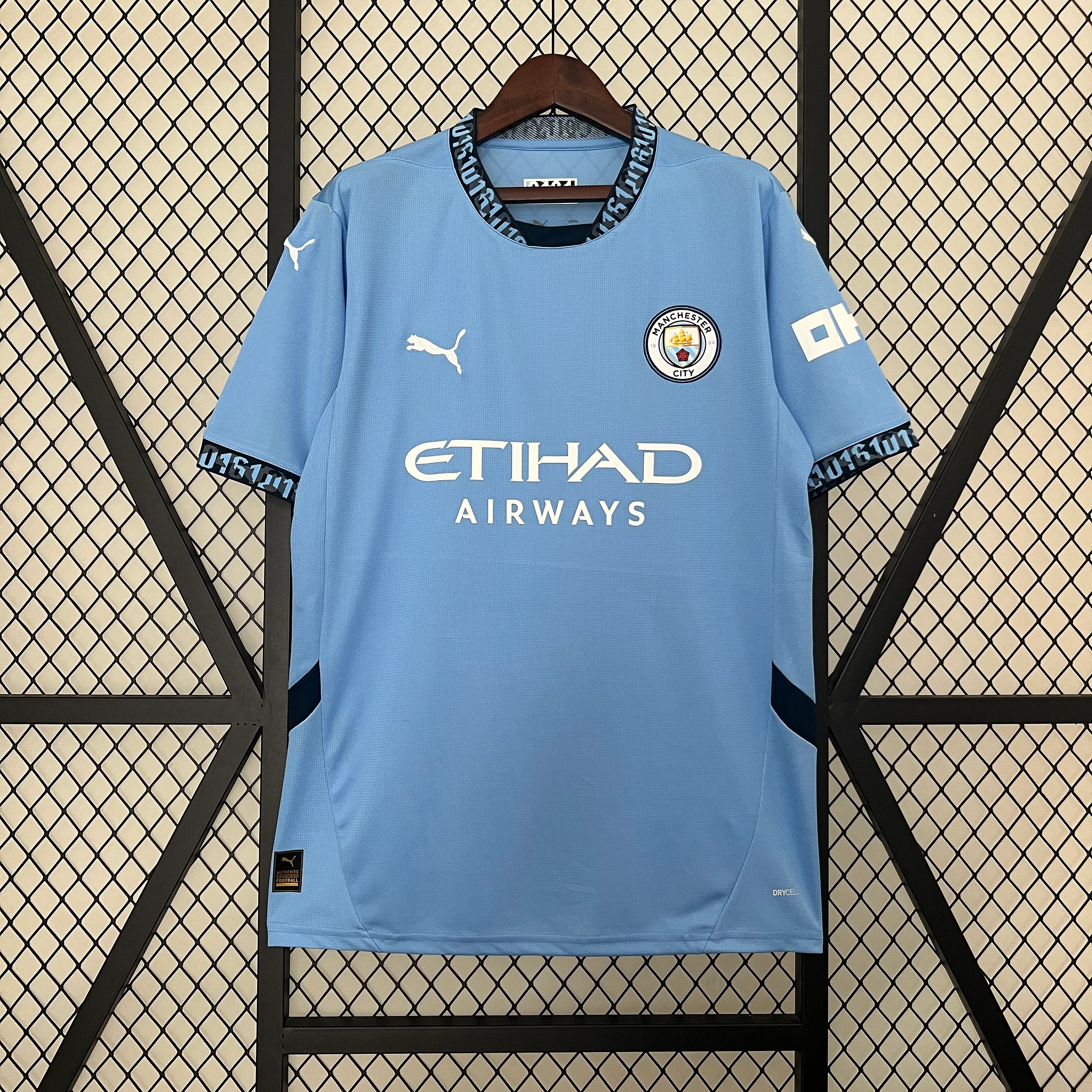 2024/2025 Manchester City Home Football Shirt 1:1 Thai Quality:football jersey mysite: unitedjerseyfootball 邓江浪:football
