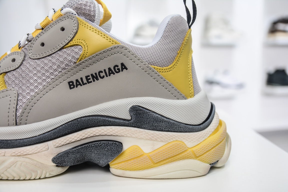 Balenciaga Triple S Sneaker Grey Yellow、mysite、Cacoeks