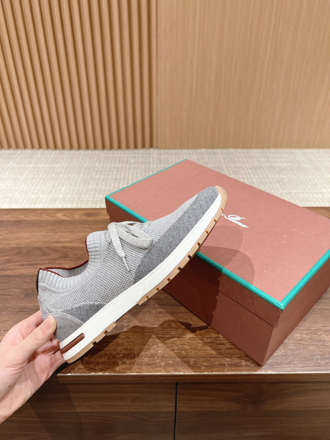 LP BASIC 360 FLEXY WALK SNEAKER LIGHT GRAY AND GRAY FABRICS、mysite、Cacoeks