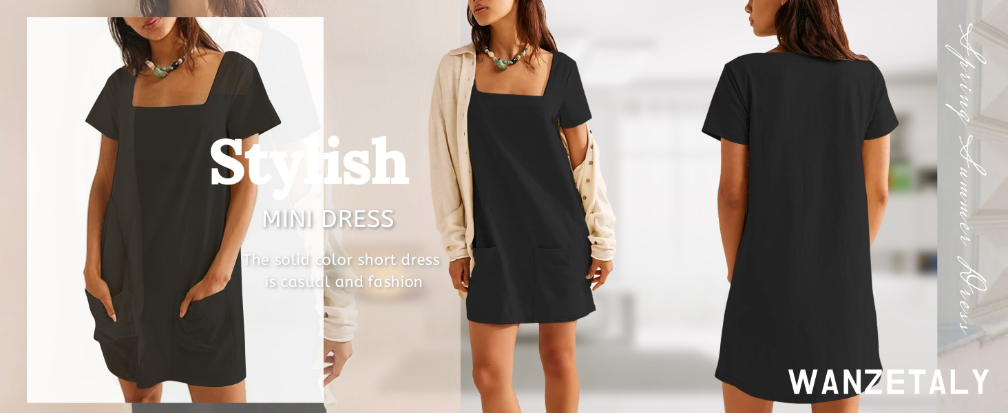 Casual Mini Dress
