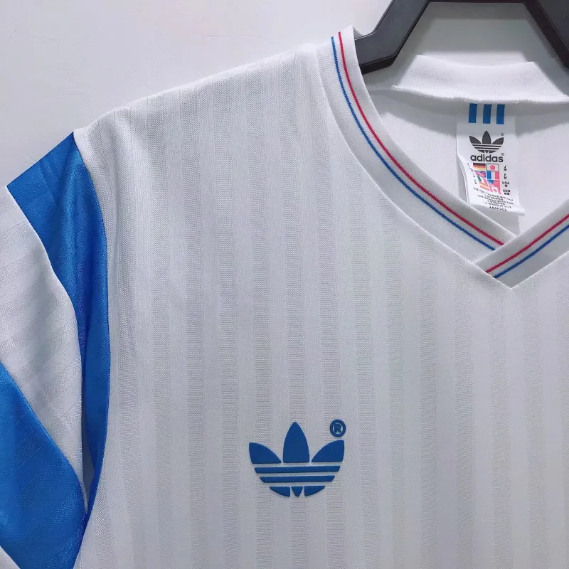 1990 Marseille Home soccer jersey - Retro version: Ajax 24-25 Home Stadium Jersey - Fans Version mysite: Adidas luxuryfootballshirts.com: https://www.luxuryfootballshirts.com/