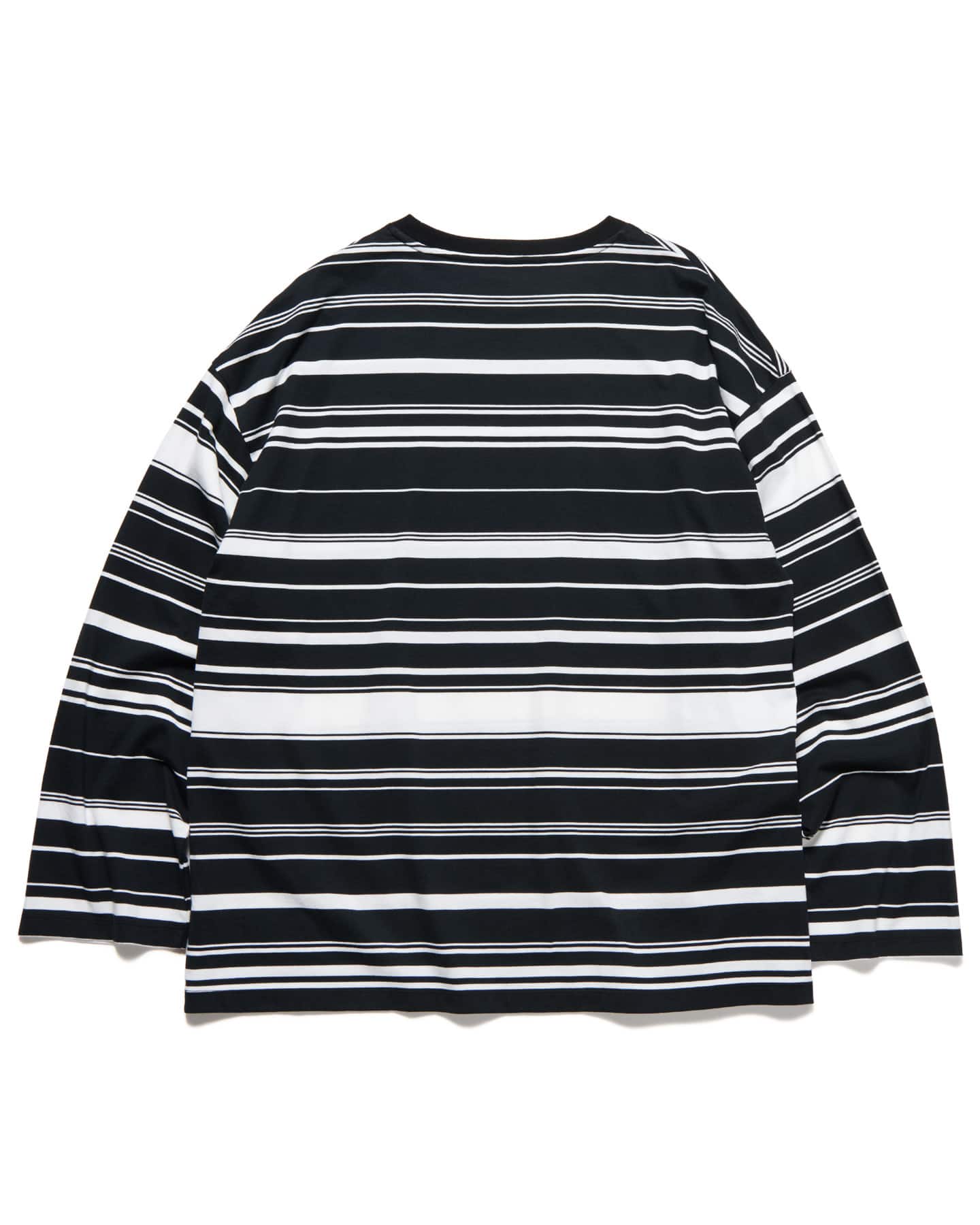 uniform experiment 25S/S BORDER LOOSE L/S TEE  UE-250033 