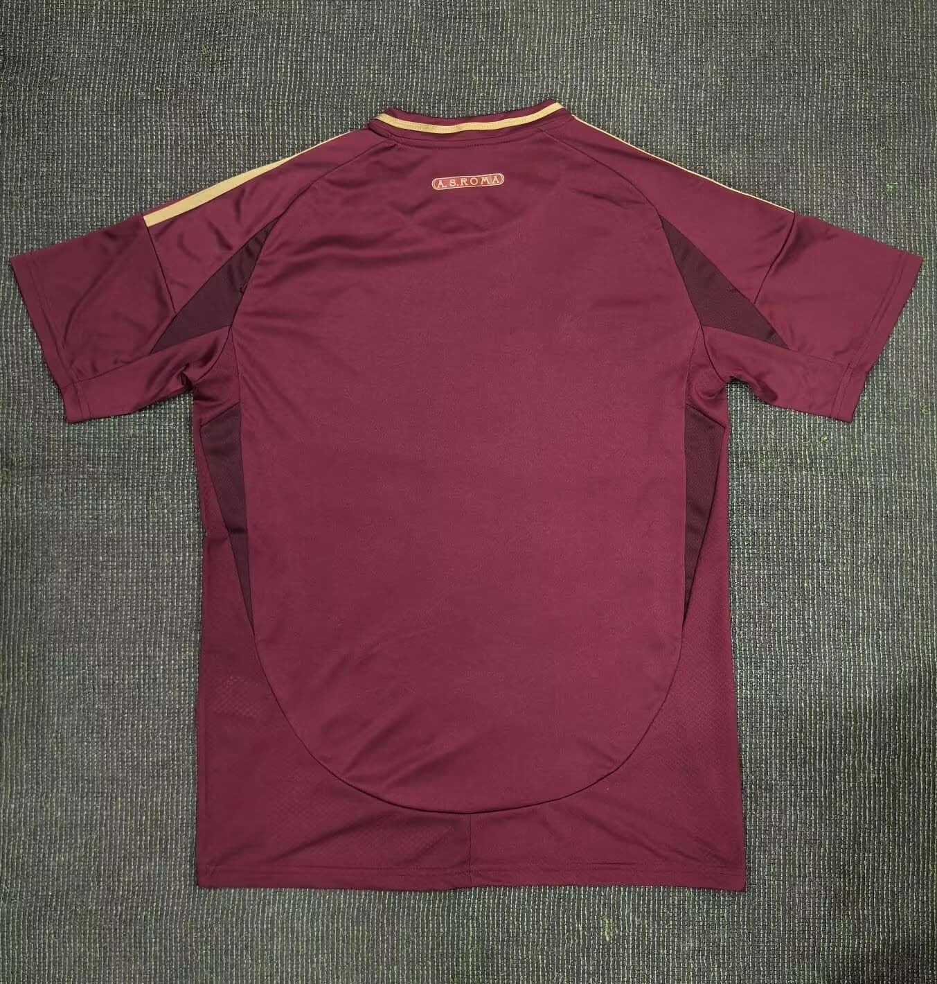 2024/2025 Roma Home Football Shirt 1:1 Thai Quality:football jersey mysite: unitedjerseyfootball 邓江浪:football