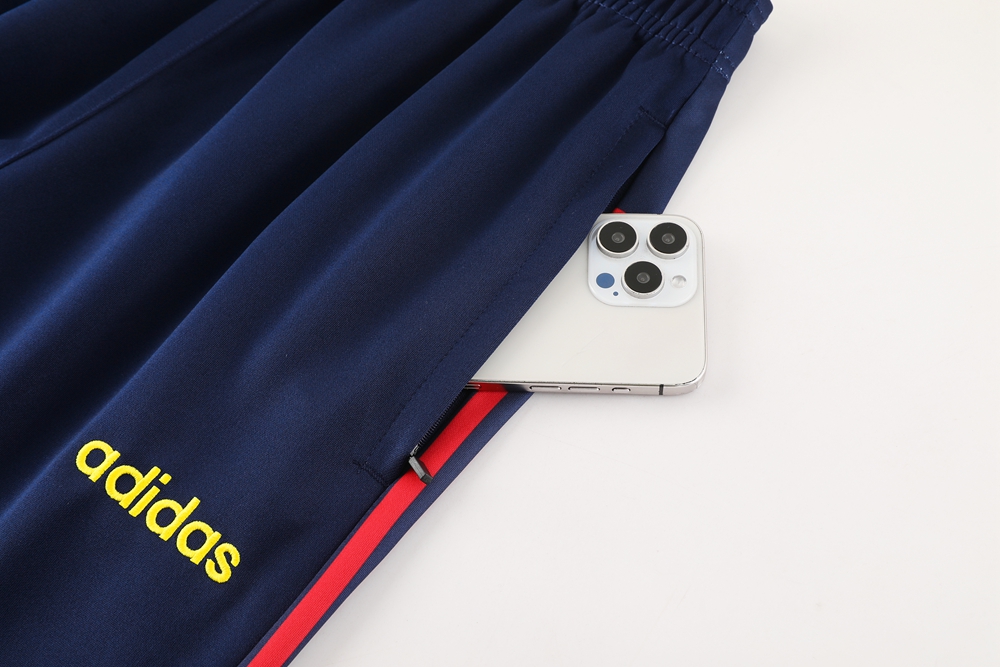 Higojerseys-Spain 2024 Jacket Training Tracksuit - Deep Blue