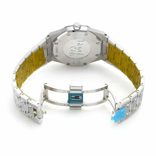 Frosted Audemars Piguet Blue Replica-fasswatch