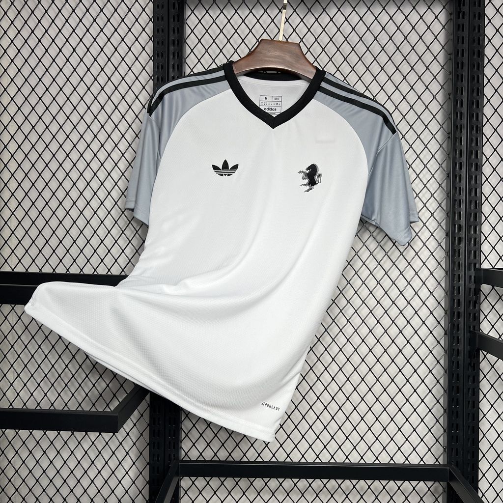JerseysGala.com | Juventus 24-25 White Pre-Match Jersey - Fans Version -Customize Name, Number and Patch | Worldwide Shipping