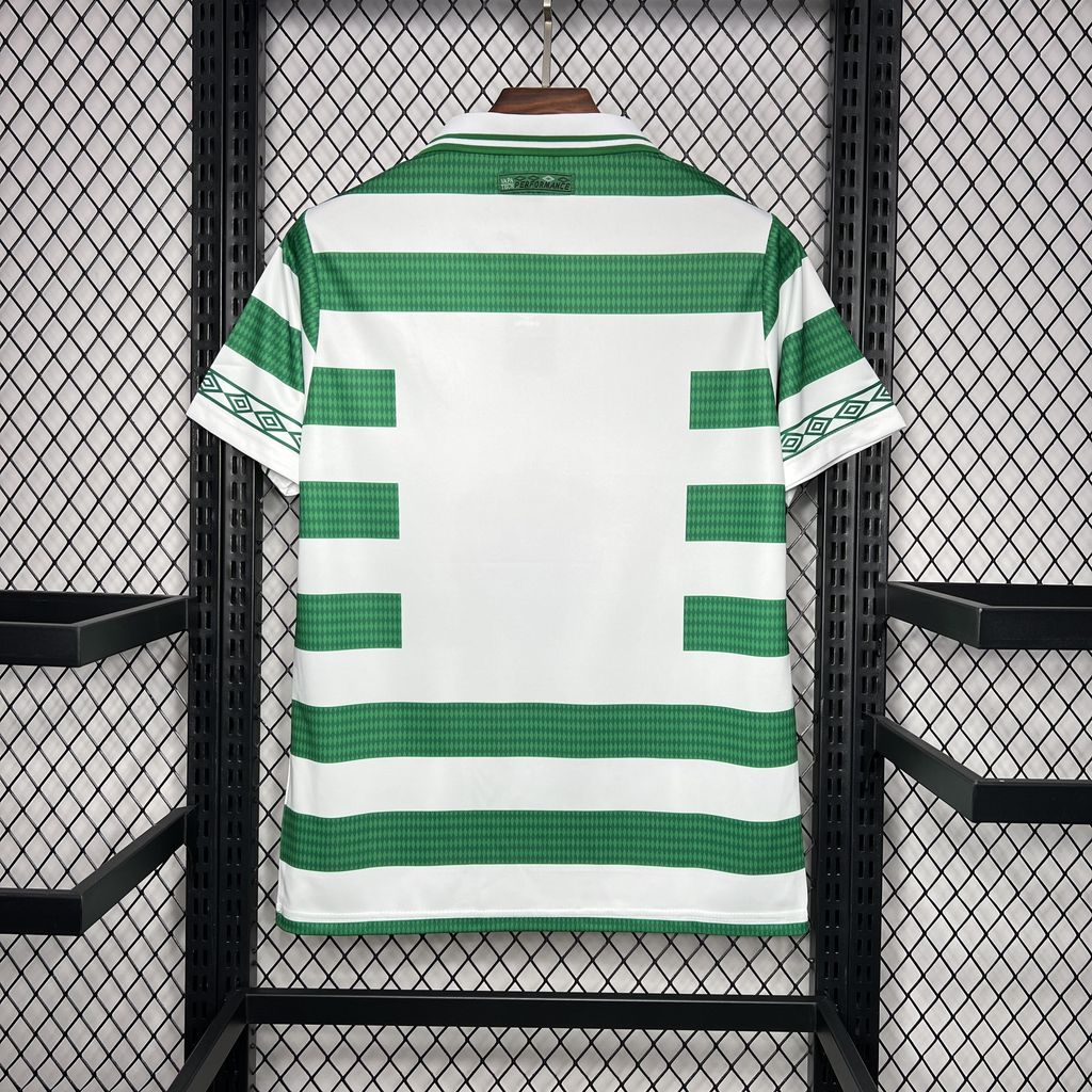 ManixJersey.com | Retro Celtic 1998-99 Home Stadium Jersey -Customize Name, Number and Patch | Worldwide Shipping