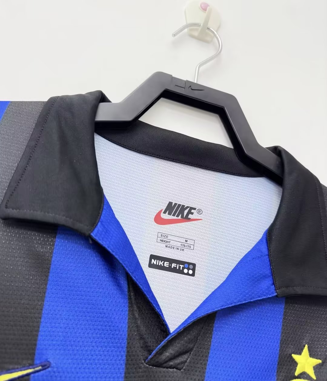 ManixJersey.com | Retro Inter Milan 98-99 Home Stadium Jersey -Customize Name, Number and Patch | Worldwide Shipping