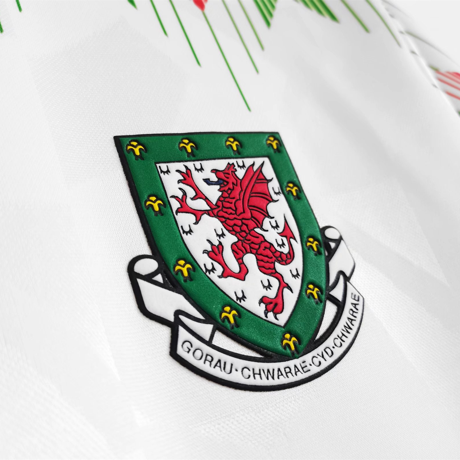 ManixJersey.com | Retro Wales 1990-92 Away Stadium Jersey -Customize Name, Number and Patch | Worldwide Shipping