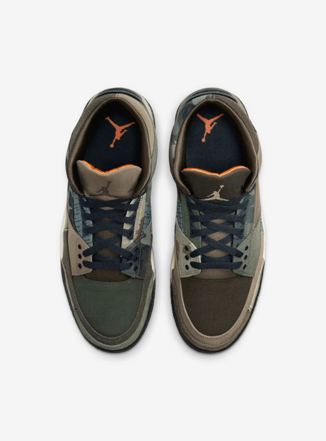 Air Jordan 3 Retro Patchwork Camouflage、JORDAN、Cacoeks