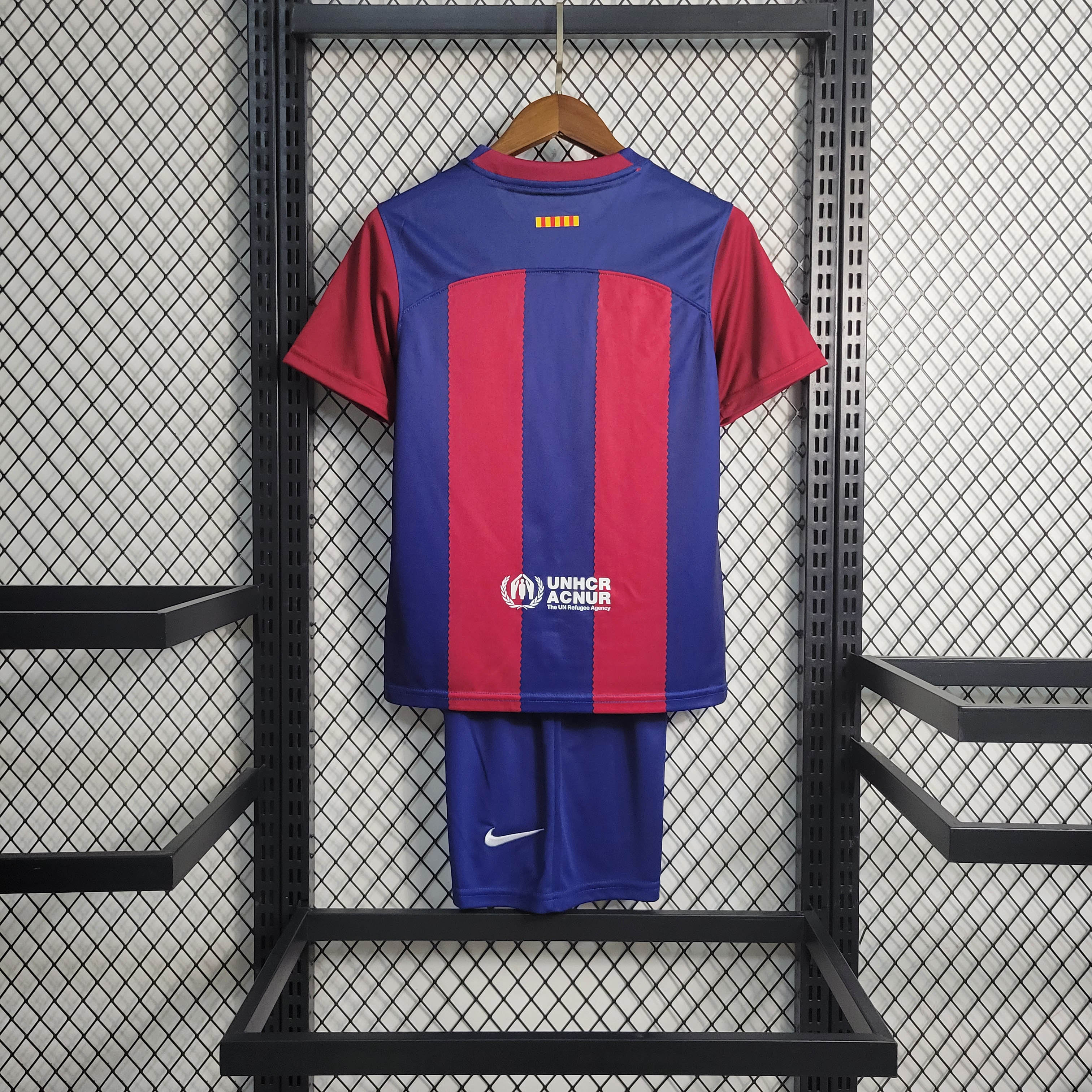 2023/2024 Barcelona Home Football Shirt 1:1 Thai Quality Kids Size:football jersey mysite: unitedjerseyfootball 邓江浪:football