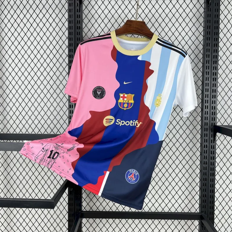 2025/2026 Barcelona Messi Commemorative Edition Football Shirt 1:1 Thai Quality:football jersey mysite: unitedjerseyfootball 邓江浪:football