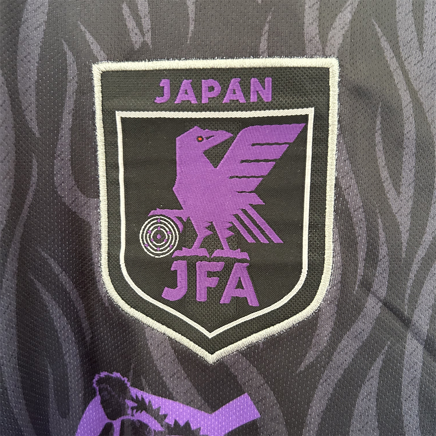 UltraTrikot-Japan 25-26 Purple NARUTO 20th Anniversary Black Special Jersey - Fans Version