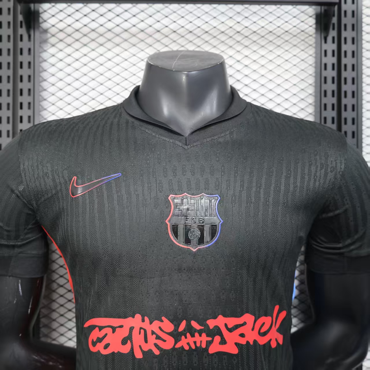 2024/2025 Player Version Barcelona Away Travis Scott Joint Edition 1:1 Thai Quality(Competition Version):football jersey mysite: unitedjerseyfootball 邓江浪:football
