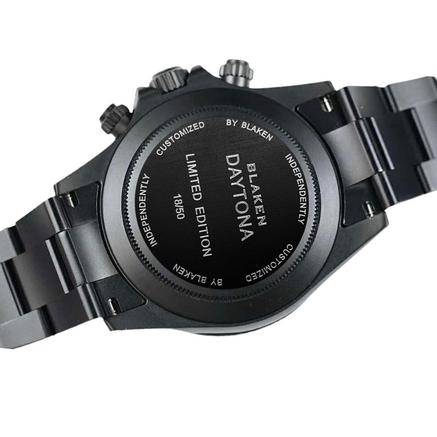 Rolex Blaken Daytona Date Black Dial 116520 Replica-fasswatch