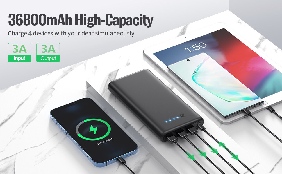 36800mah power bank
