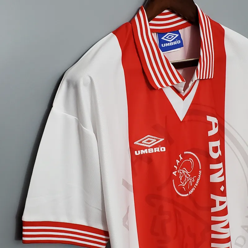 95-96 Ajax Home soccer jersey-Retro version: Ajax 24-25 Home Stadium Jersey - Fans Version mysite: Adidas luxuryfootballshirts.com: https://www.luxuryfootballshirts.com/