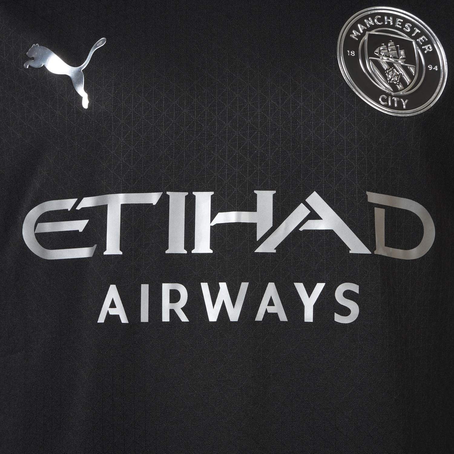 UltraTrikot-Manchester City 25-26 Away Black Jersey - Player Version