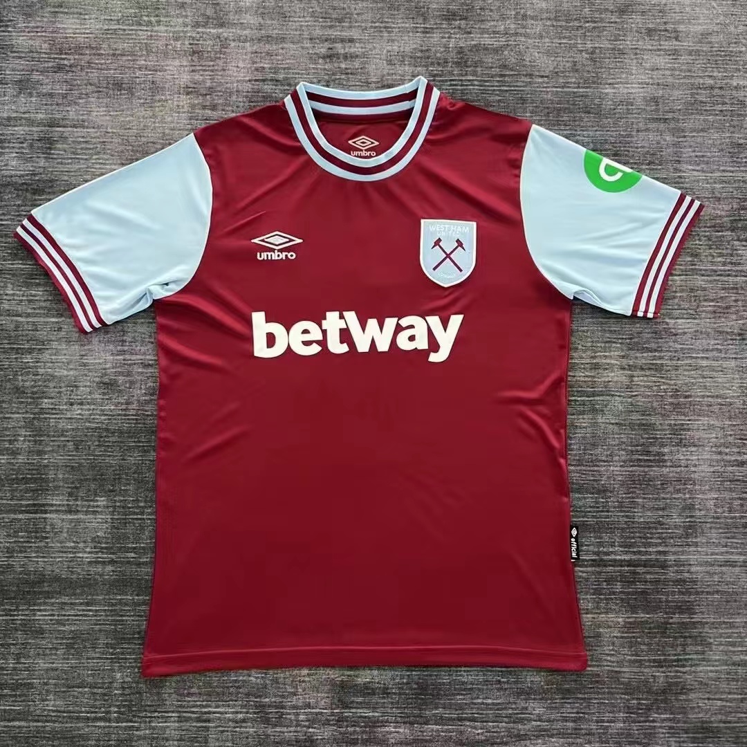 2024/2025 West Ham United Home Football Shirt-mysite Custom Football Kit- Nextkits