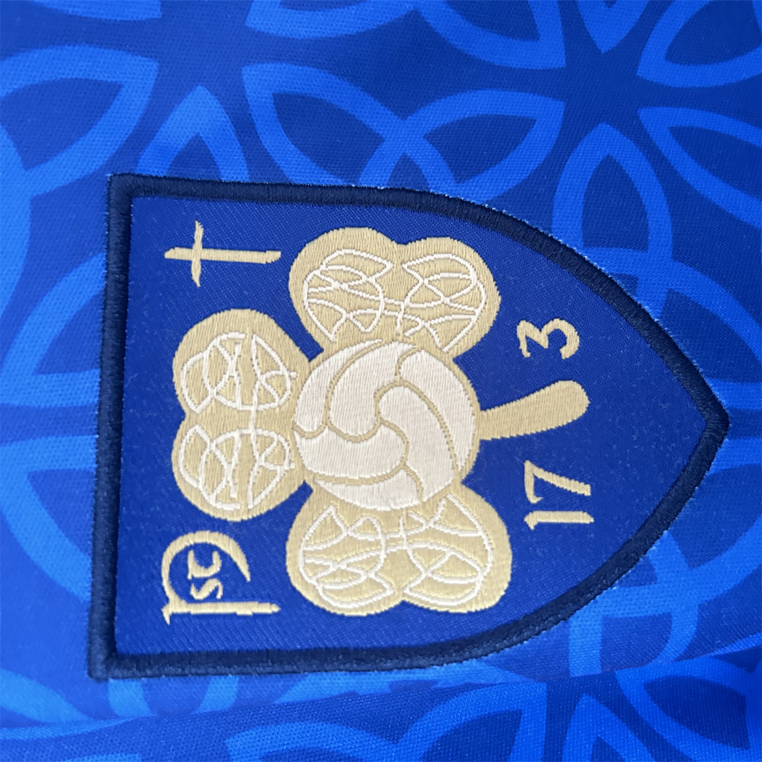 foot-Ireland 2025 St. Patrick's Day Blue Jersey - Fans Version