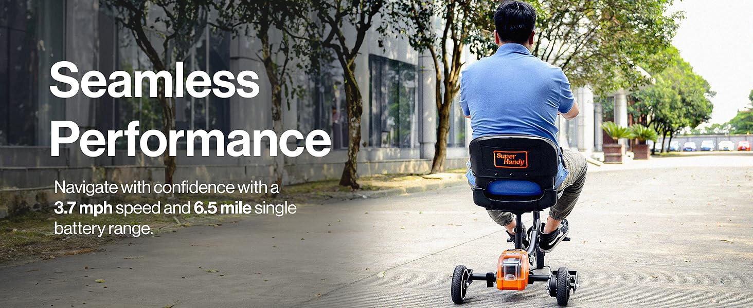 SuperHandy GUT112 B096LD9PC1 Mobility Scooter