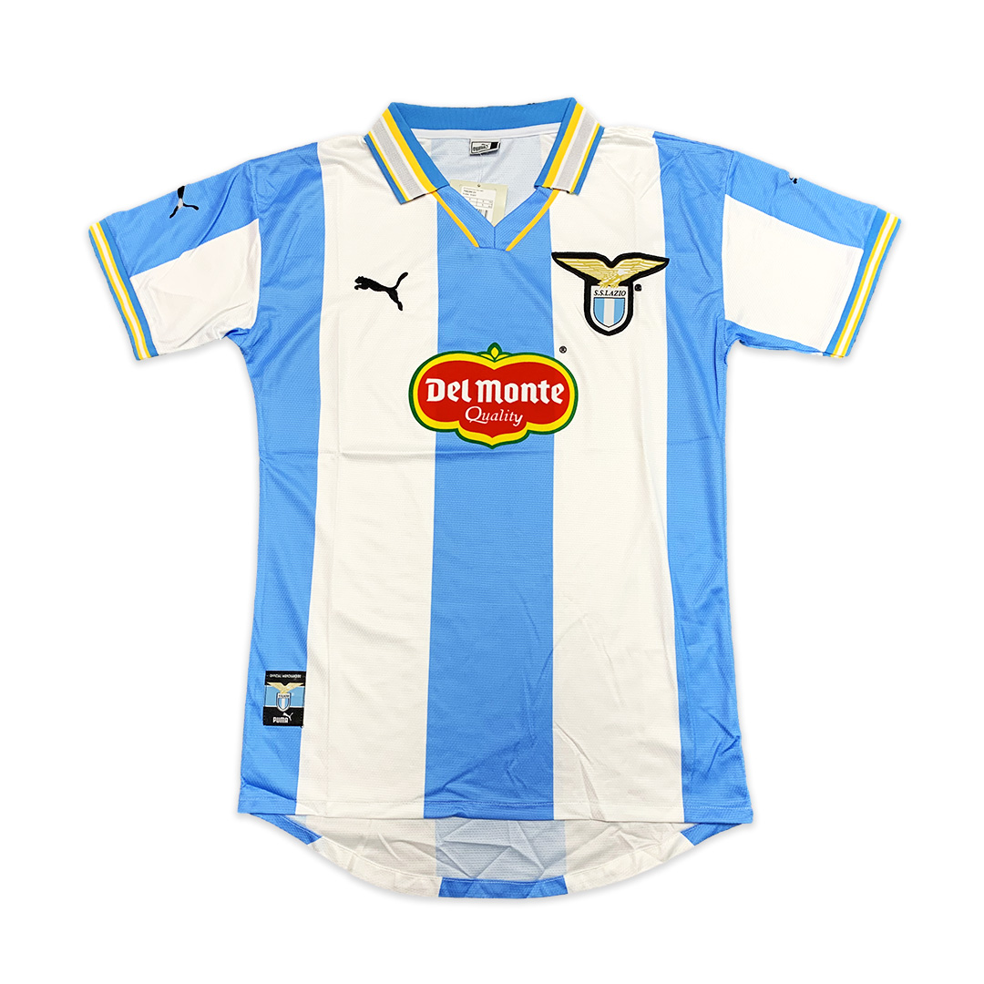 Higojerseys-Retro Lazio 1999-00 European Home Stadium Jersey