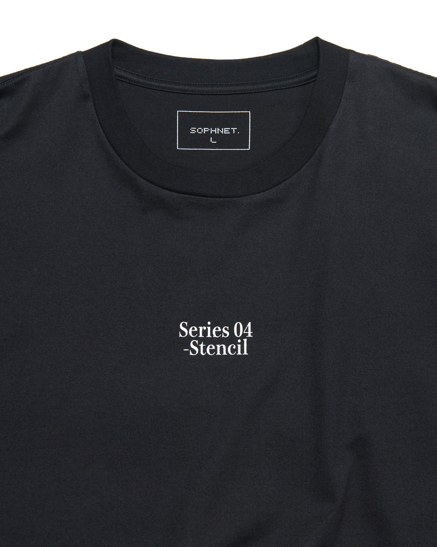 SOPHNET. 25S/S SIMON TAYLOR: STENCIL TEE  SOPH-250074 