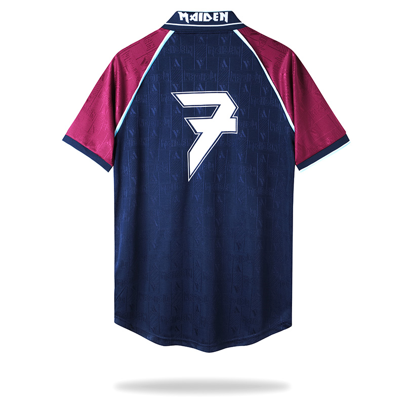 JerseysGala.com | Retro Iron Maiden x West Ham 1999-01 Home Stadium Jersey -Customize Name, Number and Patch | Worldwide Shipping