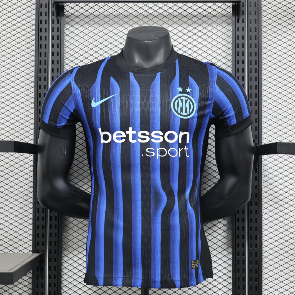 25/26 Player Version Inter Milan Home Football Shirt-mysite Custom Football Kit- Nextkits