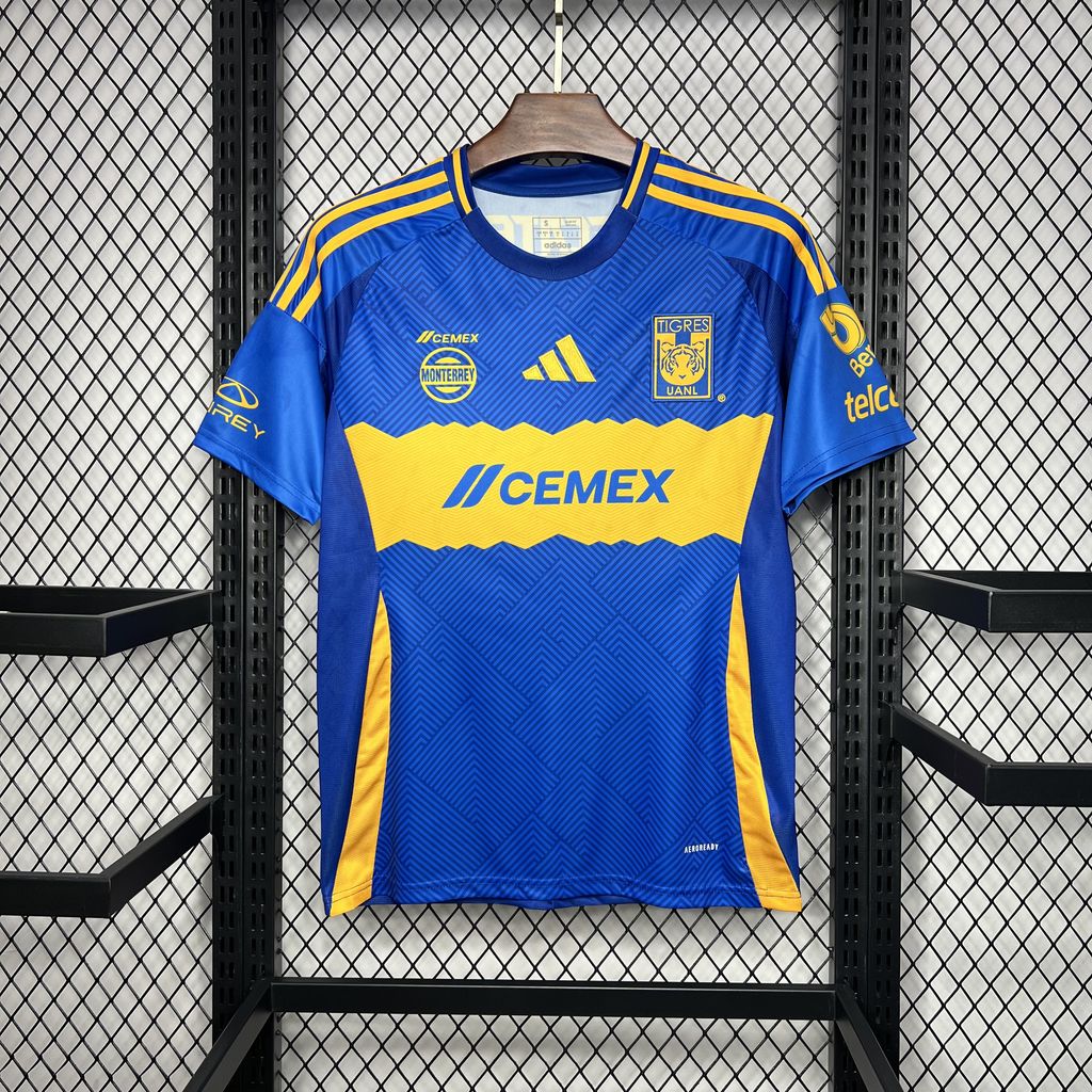 ManixJersey.com | Tigres UANL 24-25 Away Jersey - Fans Version -Customize Name, Number and Patch | Worldwide Shipping