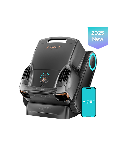 aiper cordless robotic pool cleaner for inground pools with charging dock robot vacuum cleaning