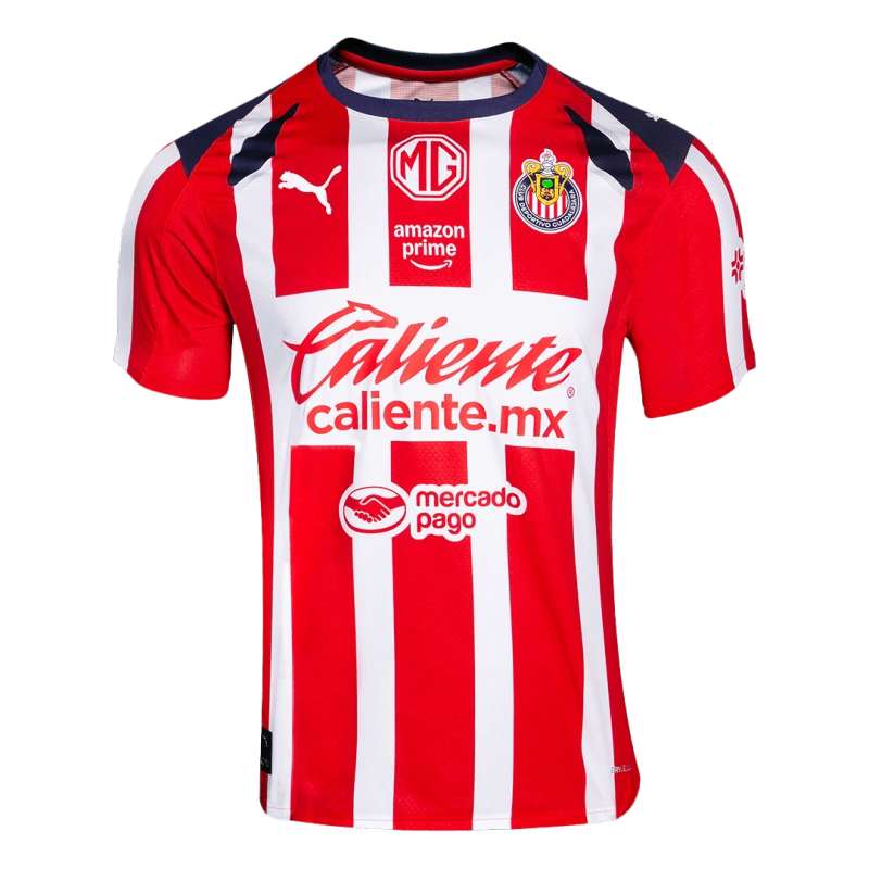 25-26 Chivas Home soccer jersey-Fans Version: Ajax 24-25 Home Stadium Jersey - Fans Version mysite: Adidas luxuryfootballshirts.com: https://www.luxuryfootballshirts.com/