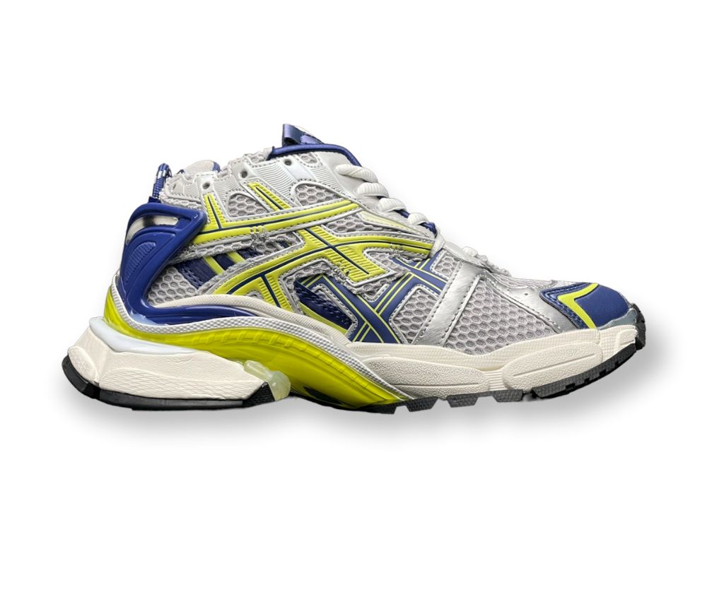 Balenciaga Runner Trainer White Blue Yellow、mysite、Cacoeks