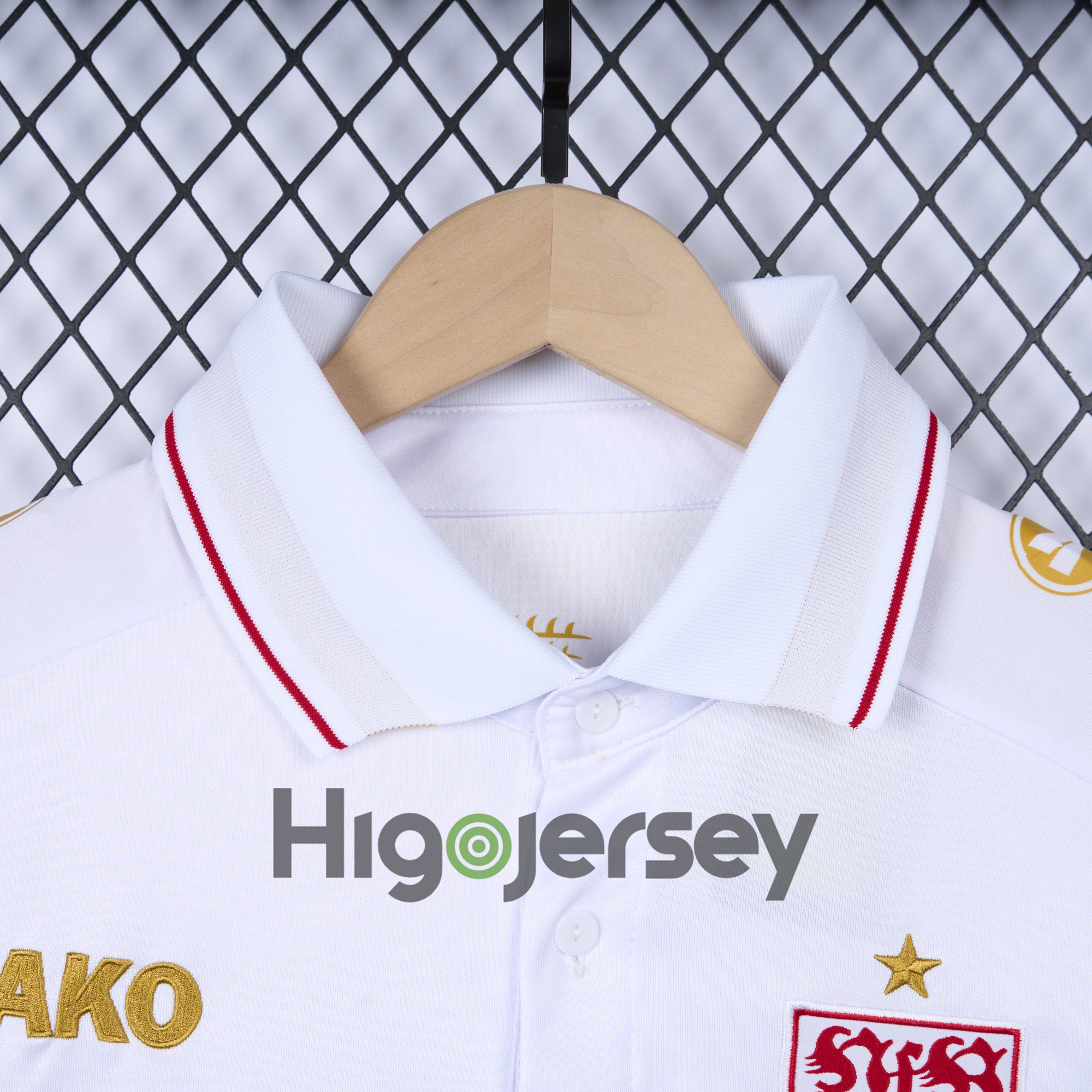 Higojerseys-VfB Stuttgart 24-25 European Home Jersey - Fans Version