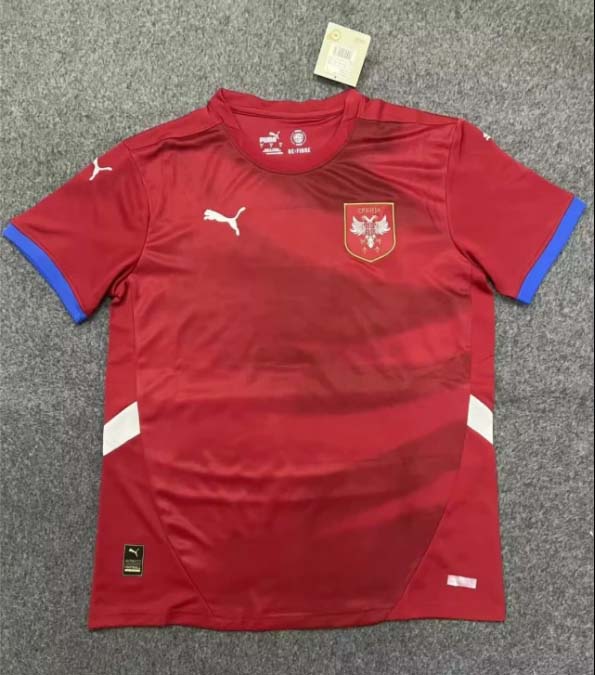 2024 Serbia National Team Home Football Shirt-mysite Custom Football Kit- Nextkits