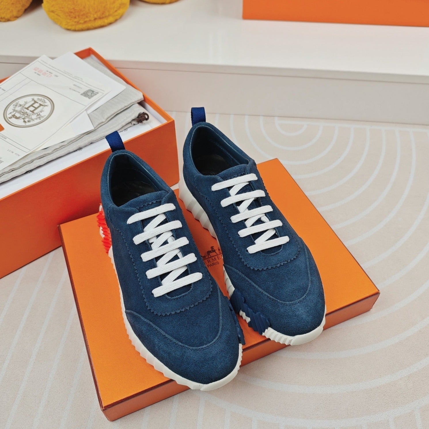 BOUNCING SNEAKERS DENIM CALFSKIN、mysite、Cacoeks