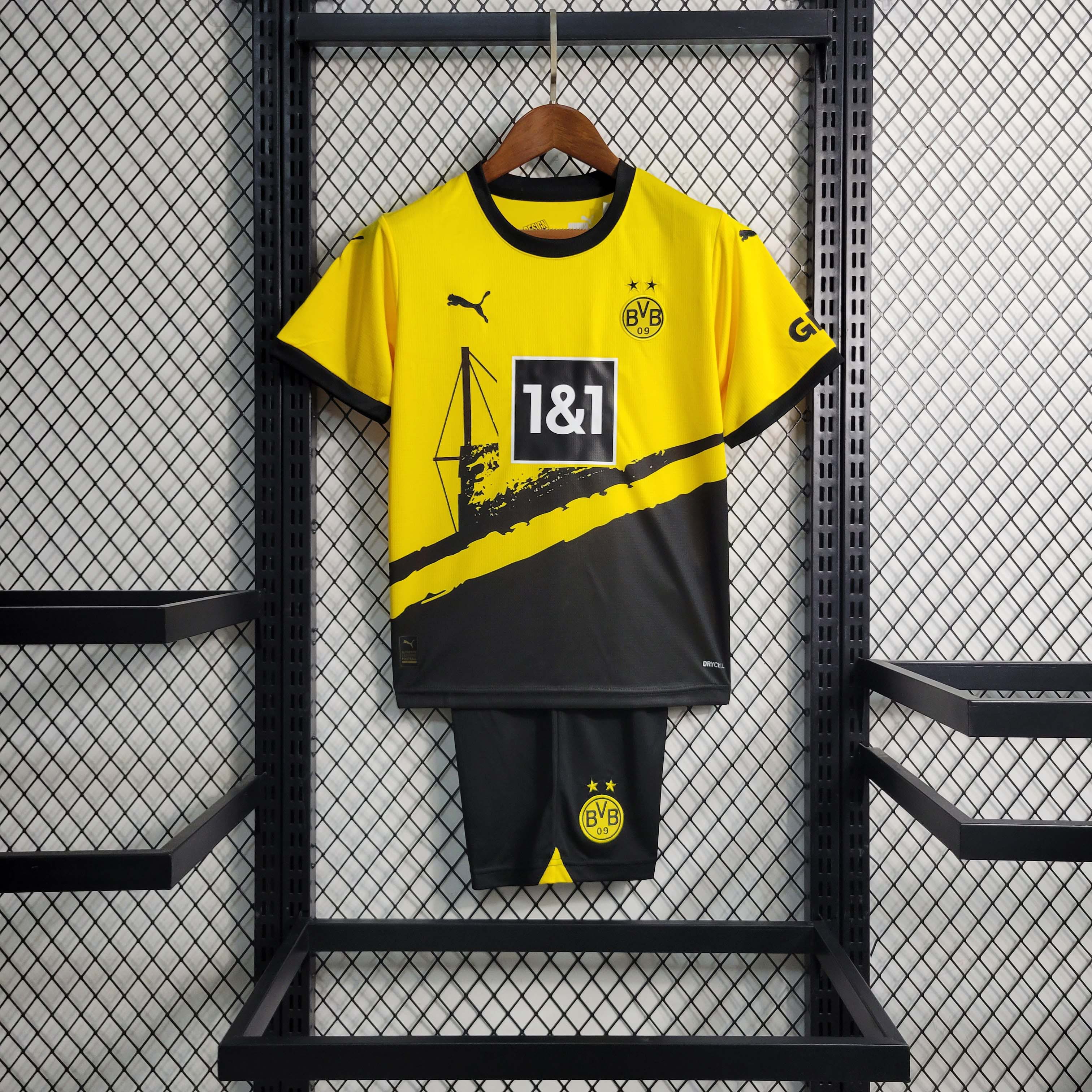 2023/2024 Dortmund Home Football Shirt Kids Size:football jersey mysite: unitedjerseyfootball 邓江浪:football