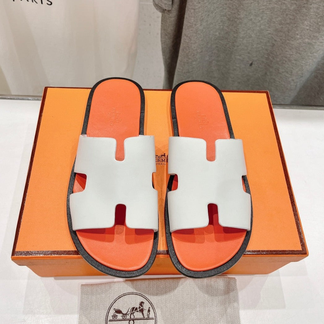 IZMIR SANDAL LIGHT ORANGE MIX WHITE LAMBSKIN、mysite、Cacoeks