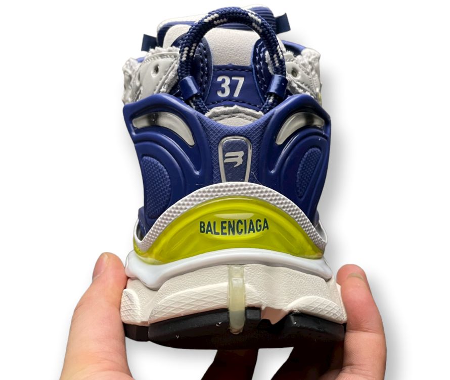 Balenciaga Runner Trainer White Blue Yellow、mysite、Cacoeks