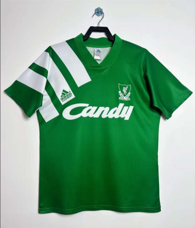 1991/1992 Retro Liverpool Away Football Shirt 1:1 Thai Quality:football jersey mysite: unitedjerseyfootball 邓江浪:football