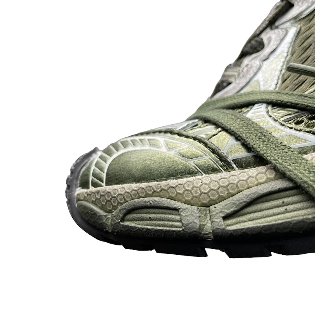 Balenciaga 3XL Sneaker in Dark Green and Light Beige、mysite、Cacoeks