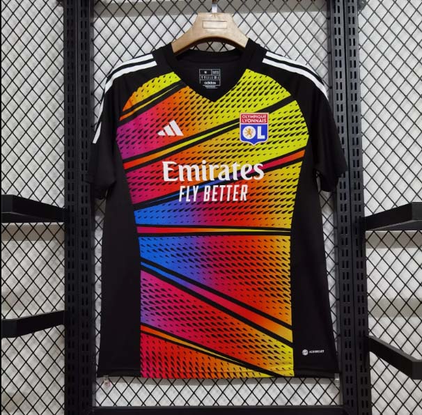 2023/2024 Lyon Training Wear Football Shirt:football jersey mysite: unitedjerseyfootball 邓江浪:football